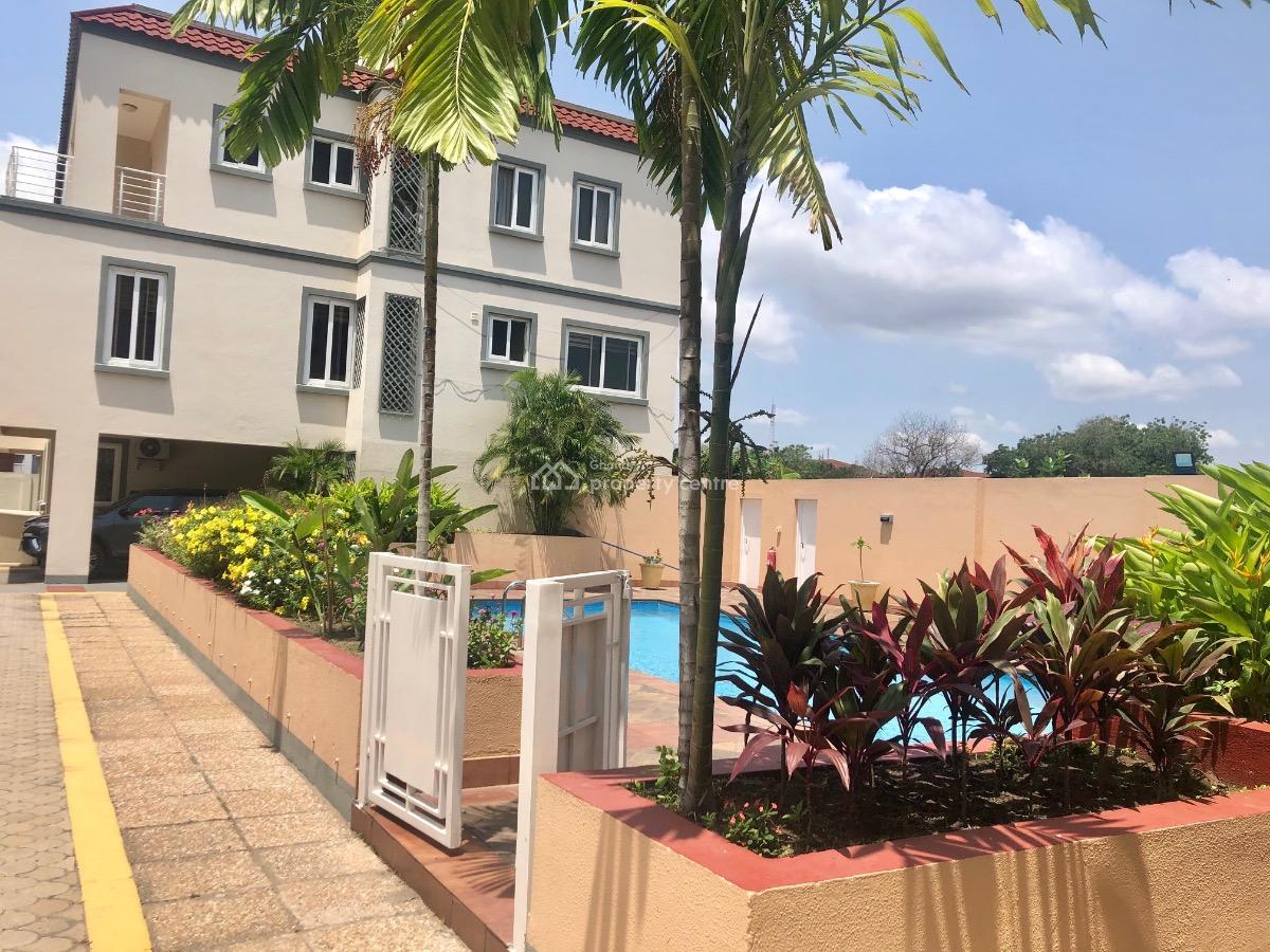 3 Bed Townhouse with Staff Quarters in a Gated Community with Pool, North Ridge, Accra, Townhouse for Rent