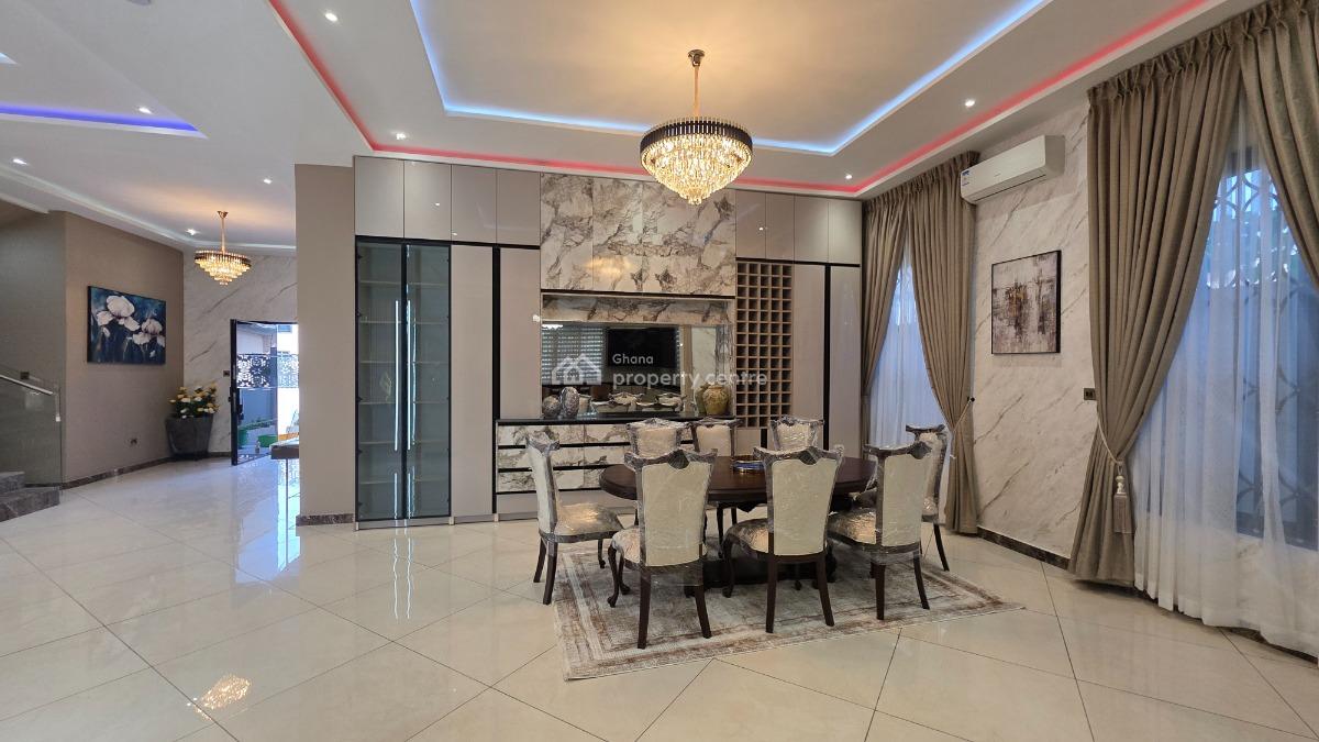 Newly Built Furnished 5 Bedroom House with Pool, East Airport, Accra Metropolitan, Accra, House for Sale