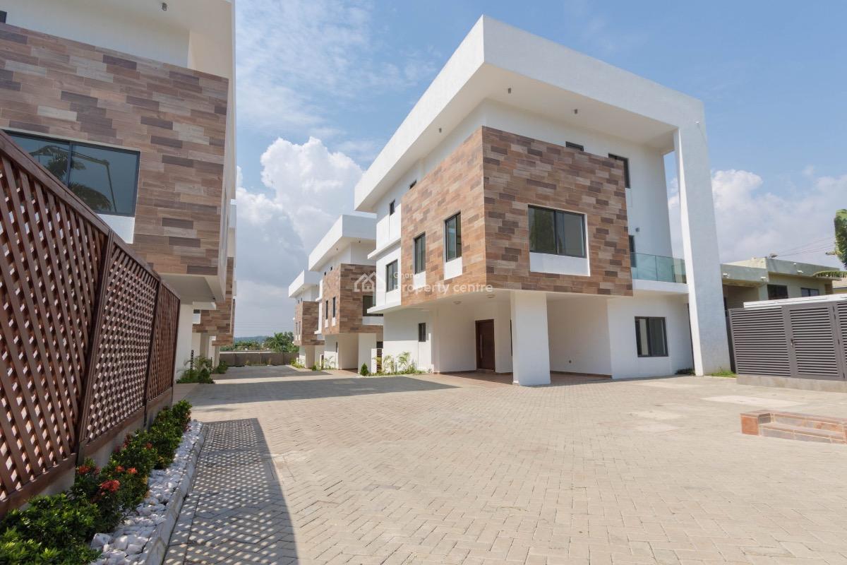4 Bedroom Townhouse with Staff Quarters in a Gated Community with Pool, Airport Residential Area, Accra, Townhouse for Rent