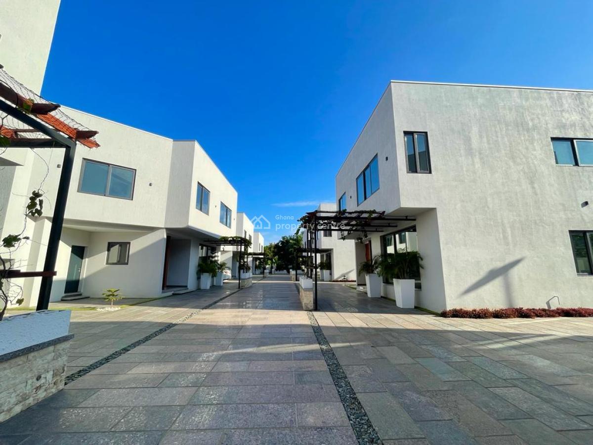 3 Bedroom Townhouse with Staff Quarters in a Gated Community, Airport Residential Area, Accra, Townhouse for Rent