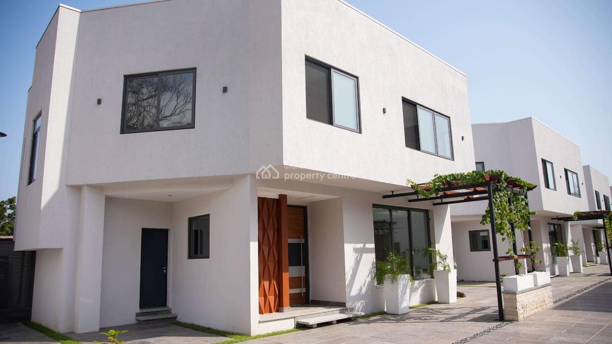 3 Bedroom Townhouse with Staff Quarters in a Gated Community, Airport Residential Area, Accra, Townhouse for Rent