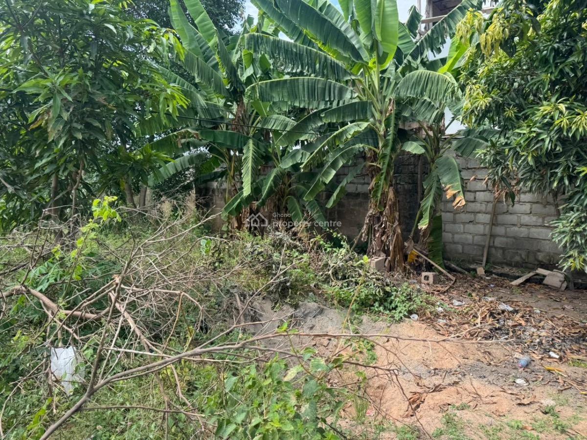 Half Plot of Land, Tantra, Achimota, Accra, Residential Land for Sale
