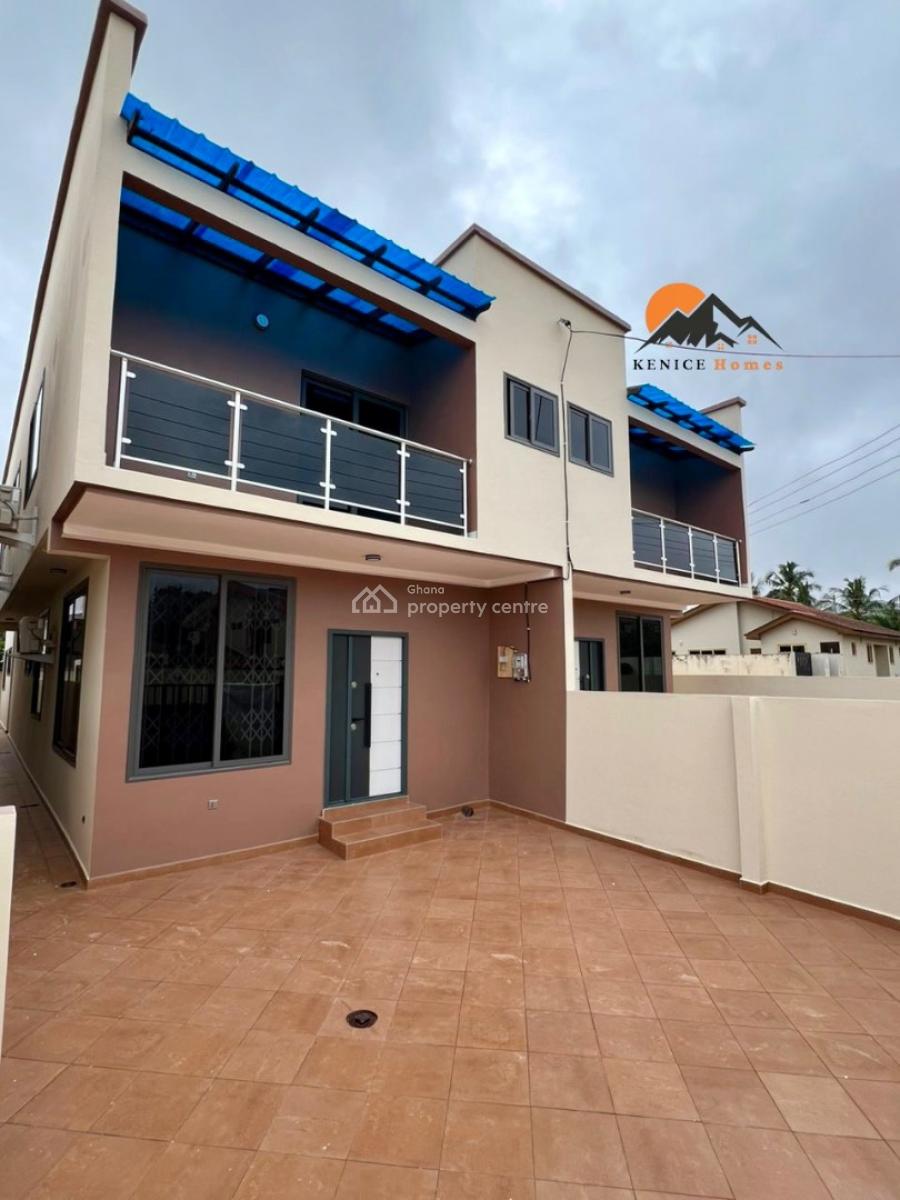 3 Bedroom Semidetached House with 1 Outhouse, North Legon, Accra, Semi-detached Duplex for Sale