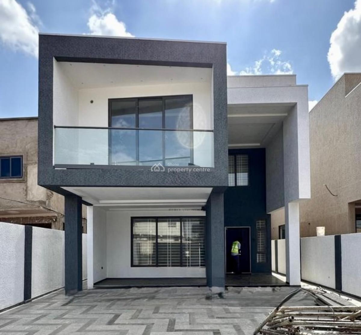 Detached 4 Bedroom Duplex with Staff Quarters, Ars Roundabout, East Legon, Accra, Detached Duplex for Sale