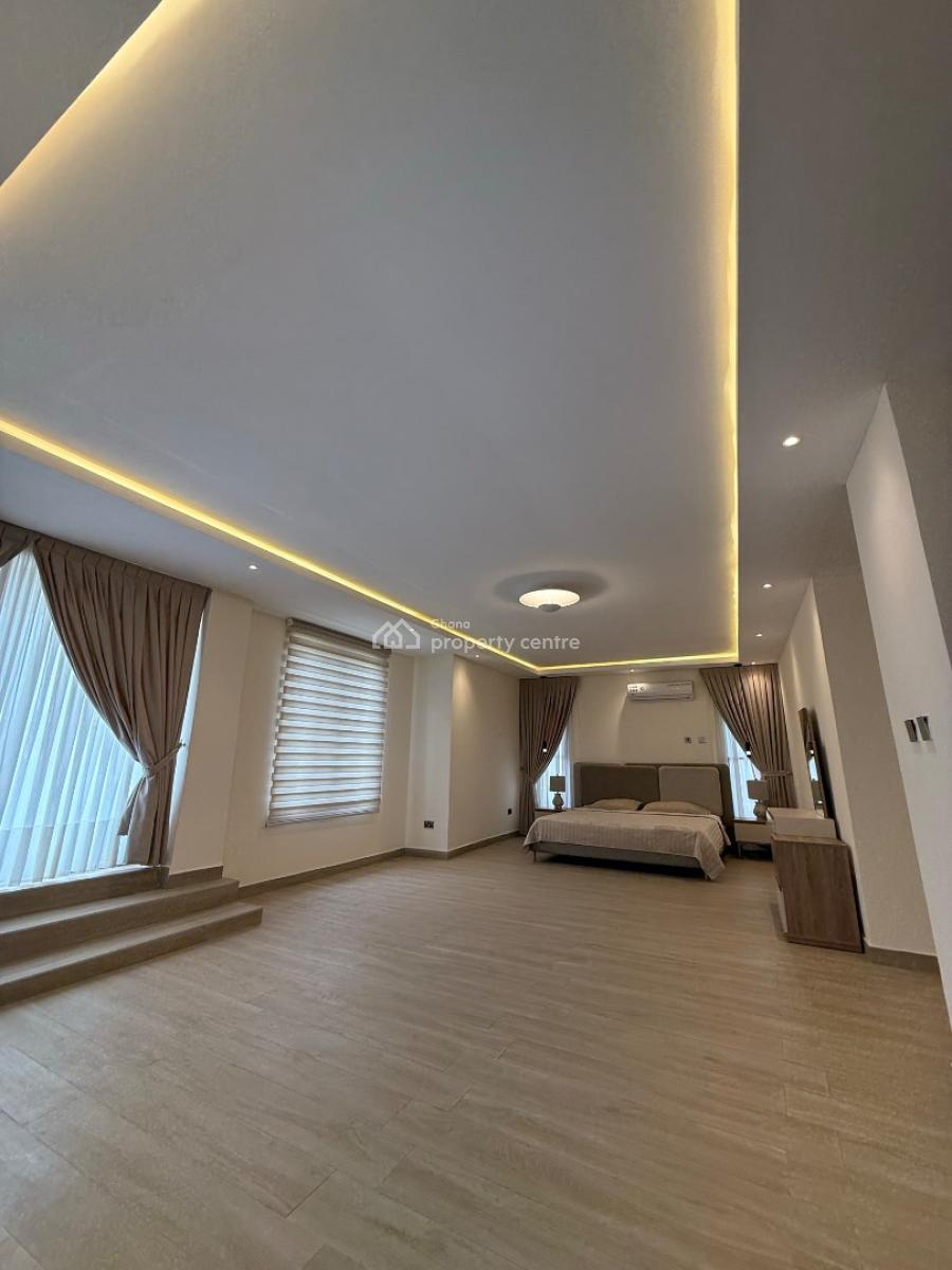 Furnished 4 Bedroom Duplex with Swimming Pool, School Junction, Adjiringanor, East Legon, Accra, Detached Duplex for Sale