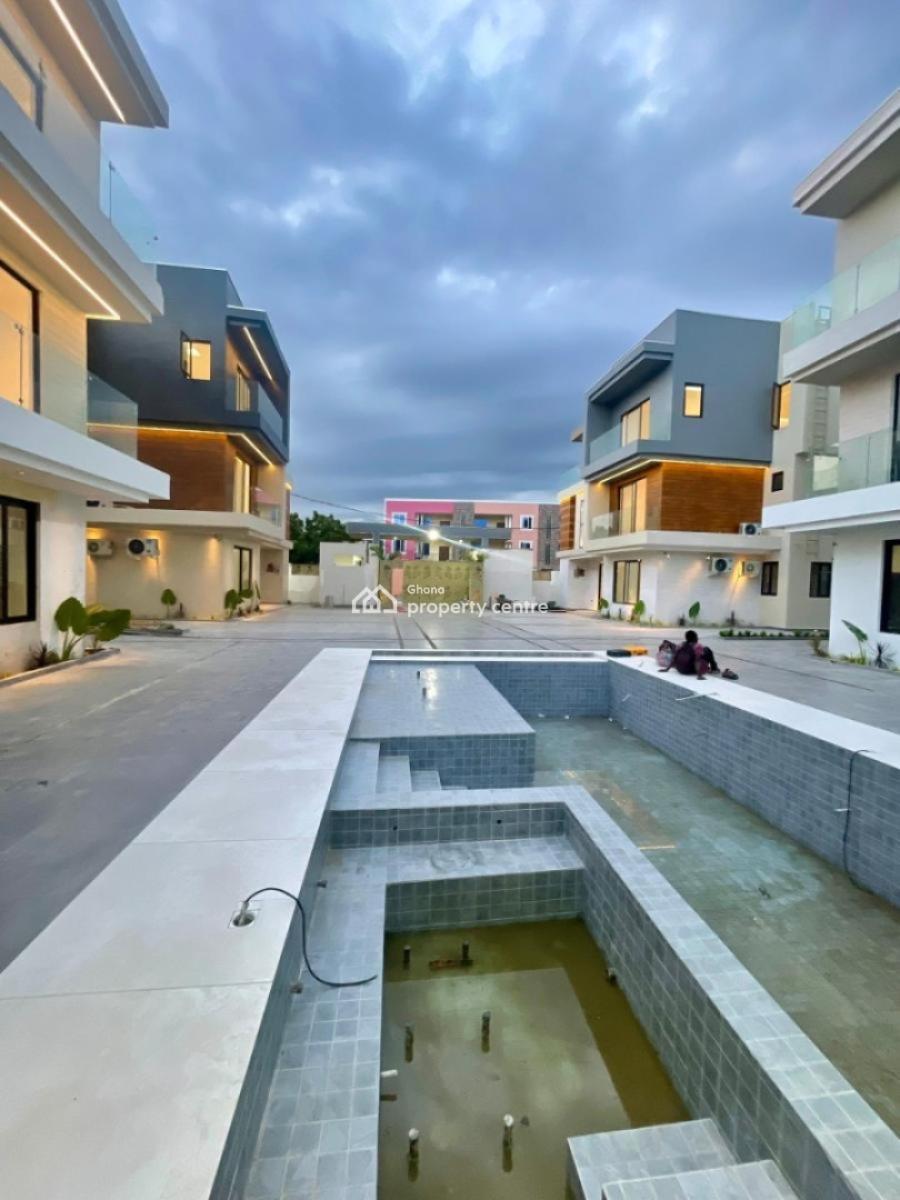 4 Bedroom Townhouse in a Gated Community with Swimming Pool, East Legon Hills, East Legon, Accra, Townhouse for Sale
