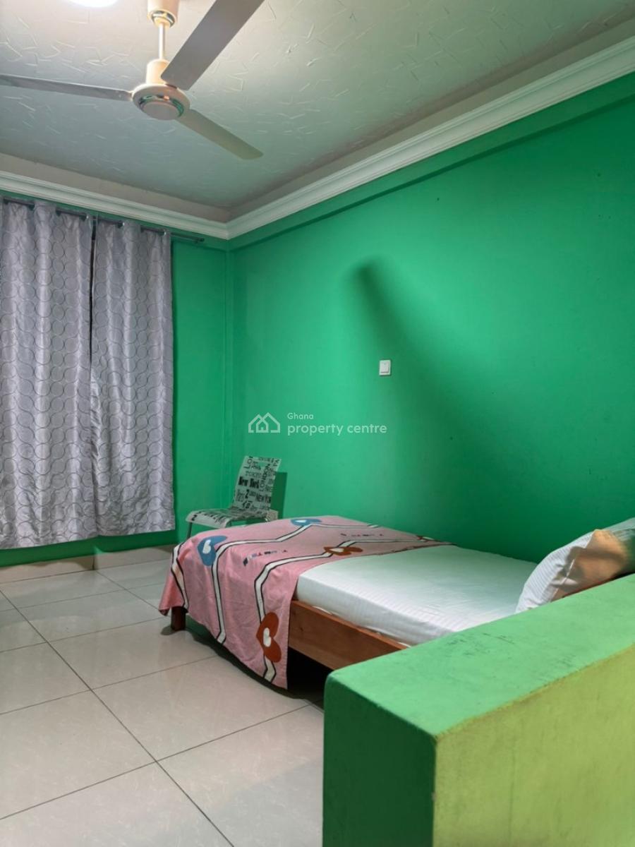 Luxurious Student 1 in a Room Hostel, Owoo Plastic Street, Achimota, Accra, Single Room Self Contained for Rent