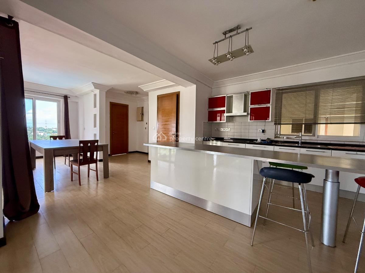 3 Bedroom Apartment with Swimming Pool, Gym, and Sports Center, Cantonments, Accra, Apartment for Rent