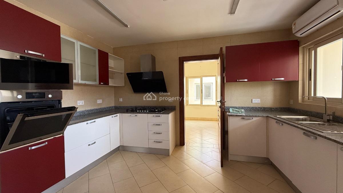 3 Bedroom Apartment with Staff Quarters and Swimming Pool, Cantonments, Accra, Apartment for Rent