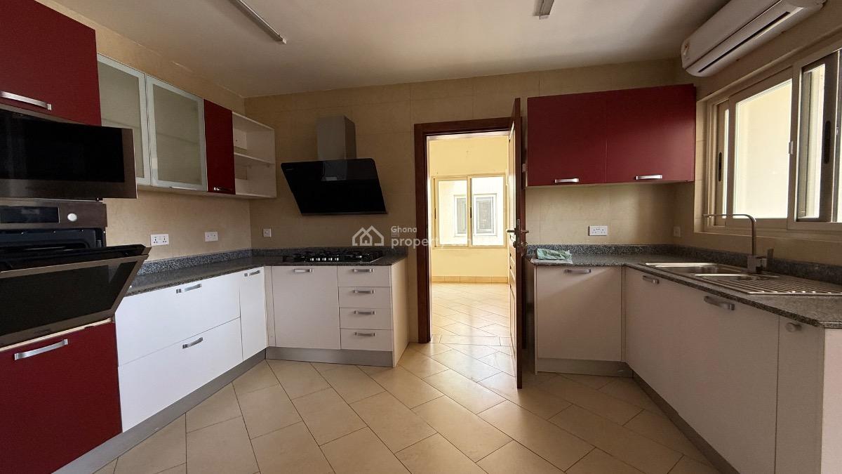 3 Bedroom Apartment with Staff Quarters and Swimming Pool, Cantonments, Accra, Apartment for Rent