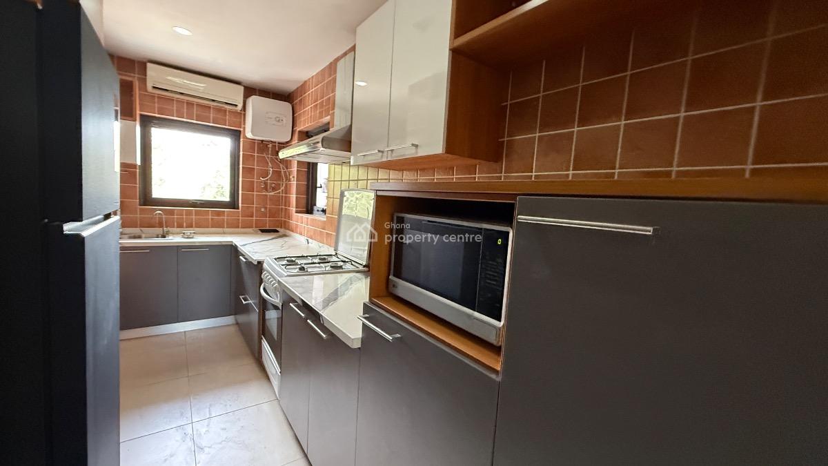 Furnished 3 Bed with Boys Quarter in a Gated Community with Pool & Gym, Cantonments, Accra, Apartment for Rent