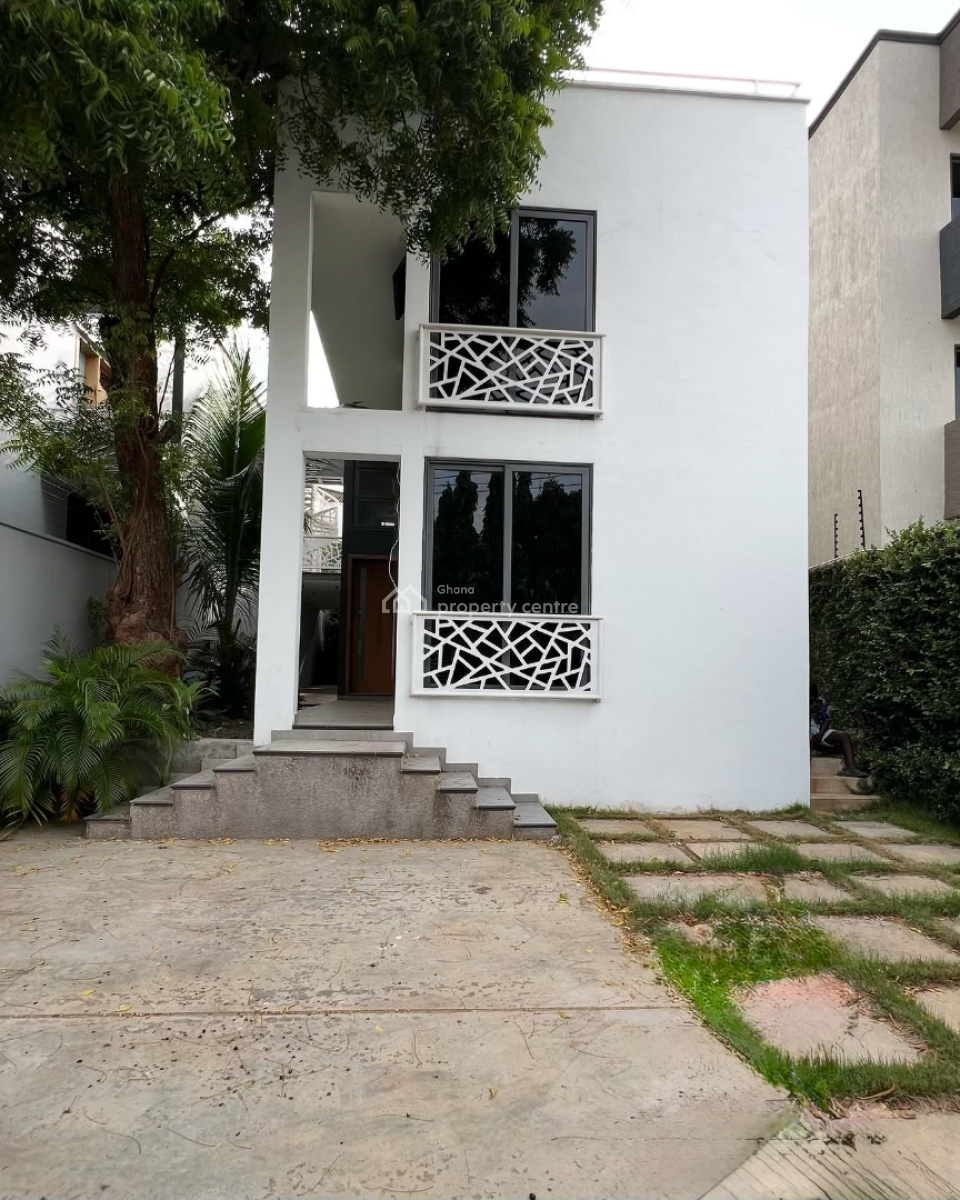 Detached 4 Bedroom Duplex with Rooftop Terrace, East Airport, Airport Residential Area, Accra, Detached Duplex for Sale