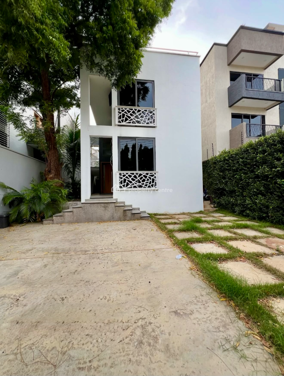 Detached 4 Bedroom Duplex with Rooftop Terrace, East Airport, Airport Residential Area, Accra, Detached Duplex for Sale