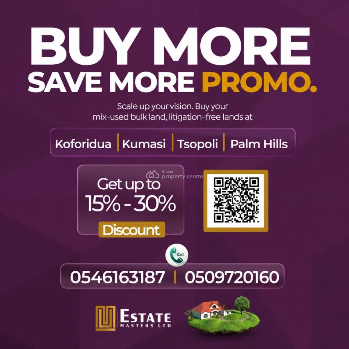 Own a Plot of Land, Close to The New Airport City, Tsopoli, Ningo Prampram District, Accra, Residential Land for Sale
