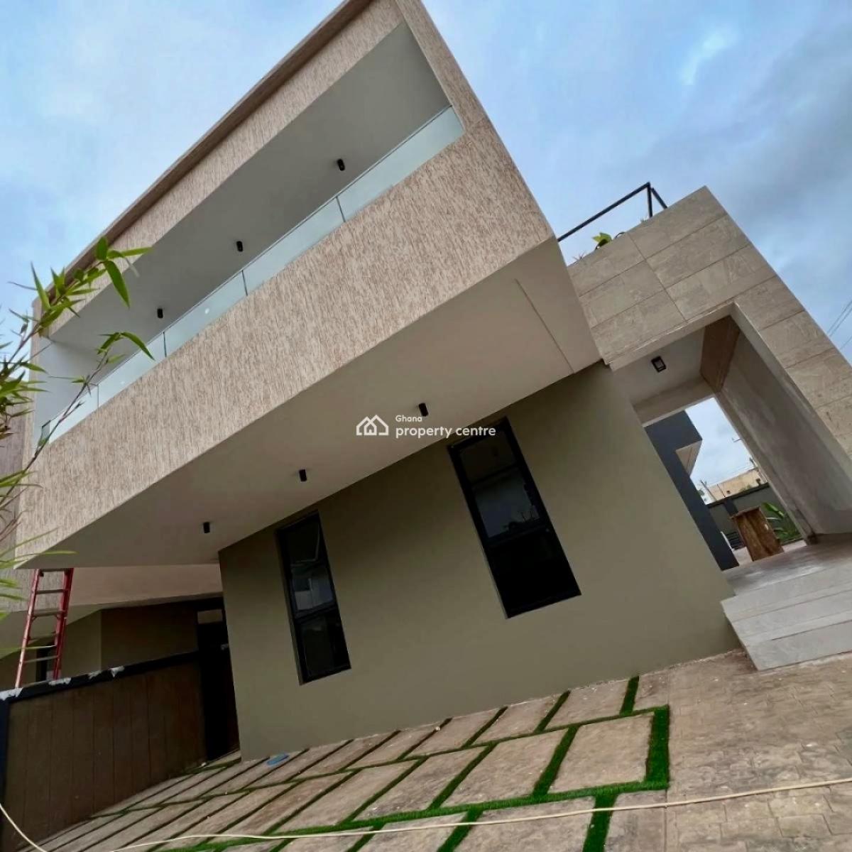 Detached 4 Bedroom Duplex with Staff Quarters in a Gated Community, Adjiringanor, East Legon, Accra, Detached Duplex for Sale
