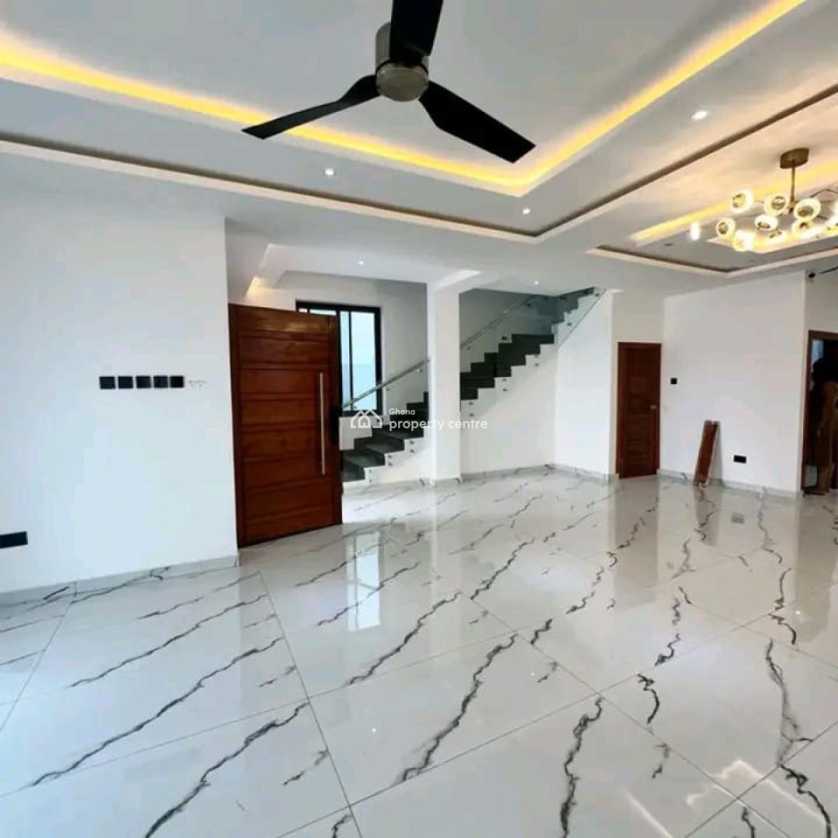 4 Bedroom Duplex with Staff Quarters, Regimanuel, East Airport, Airport Residential Area, Accra, Detached Duplex for Sale