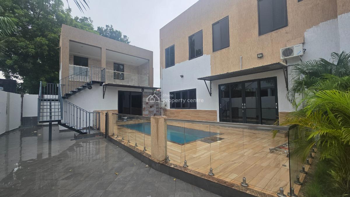 5 Bedroom Furnished House with Boys Quarters Amd Pool, East Airport, Accra Metropolitan, Accra, House for Sale