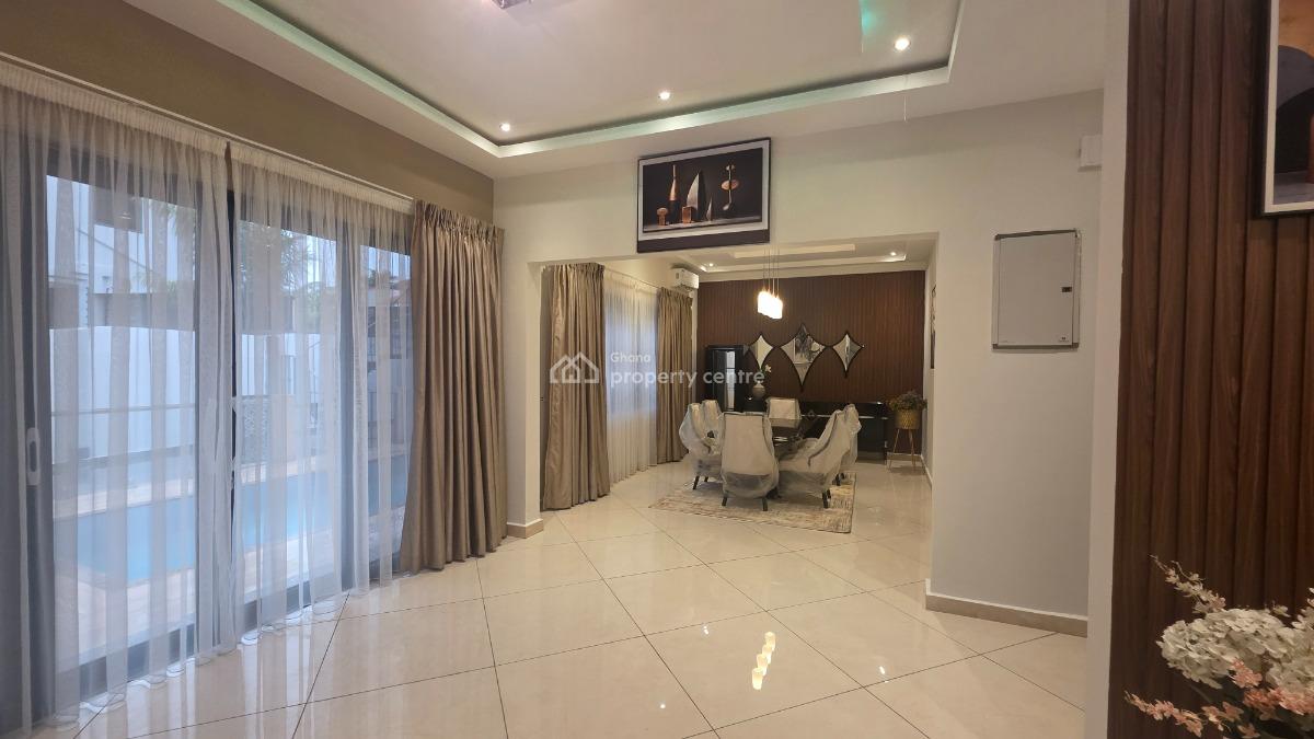 5 Bedroom Furnished House with Boys Quarters Amd Pool, East Airport, Accra Metropolitan, Accra, House for Sale