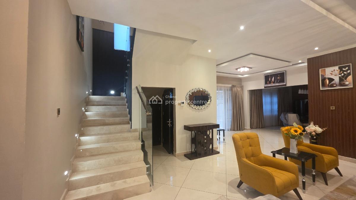 5 Bedroom Furnished House with Boys Quarters Amd Pool, East Airport, Accra Metropolitan, Accra, House for Sale