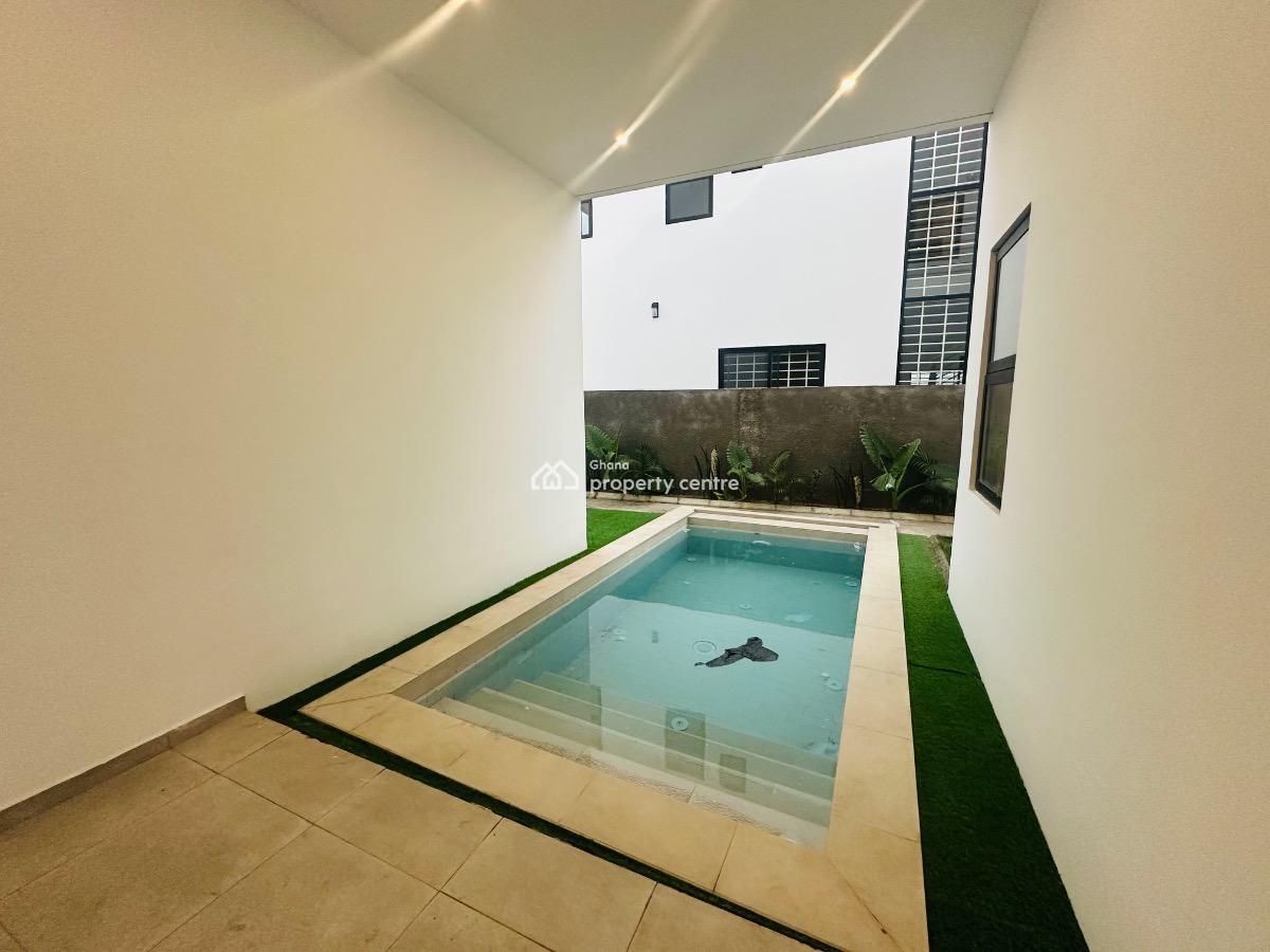 4 Bed Townhome with Private Pool & Boys Quarters in a Gated Community, North Legon, Accra, Townhouse for Rent