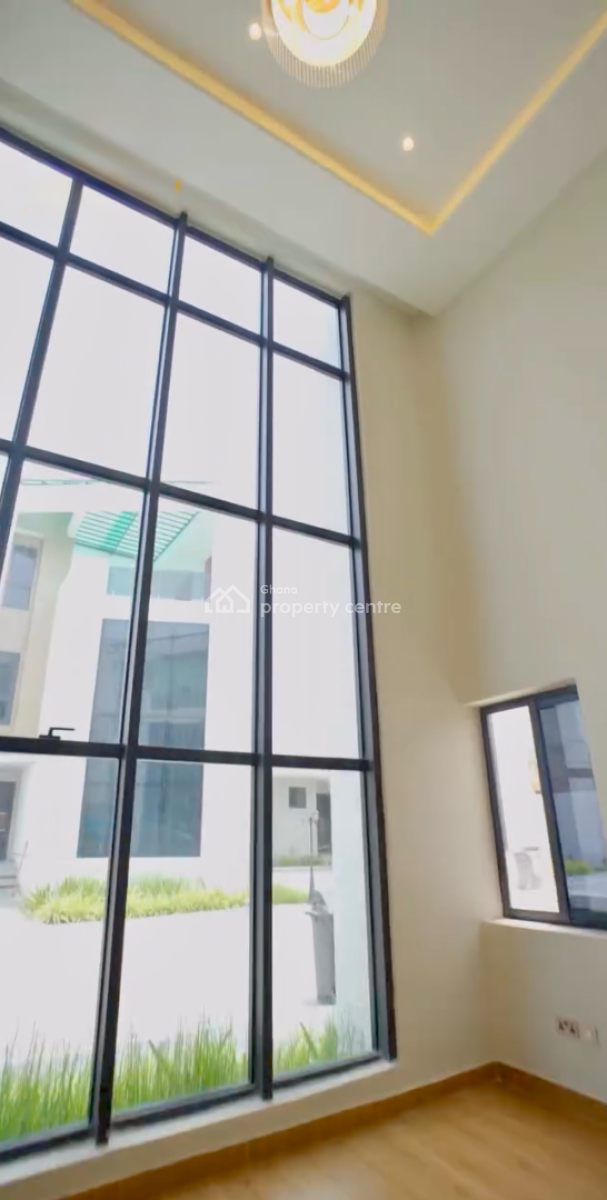 4 Bedroms Townhome with Staff Quarters in a Gated Community with Pool, Mahama Road, East Airport, Airport Residential Area, Accra, Townhouse for Sale