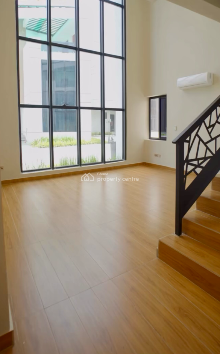 4 Bedroms Townhome with Staff Quarters in a Gated Community with Pool, Mahama Road, East Airport, Airport Residential Area, Accra, Townhouse for Sale