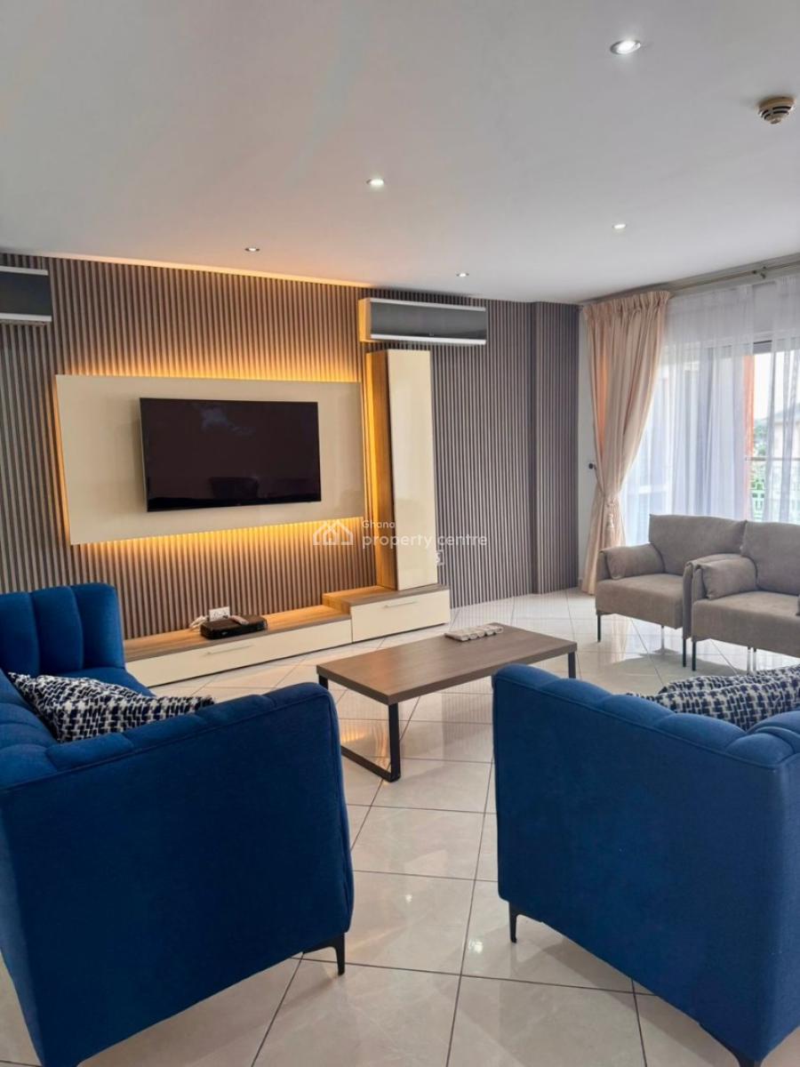 Luxury 3-bedroom Furnished Apartment, Behind Jubilee House, Kanda-accra, Accra Metropolitan, Accra, Apartment for Rent