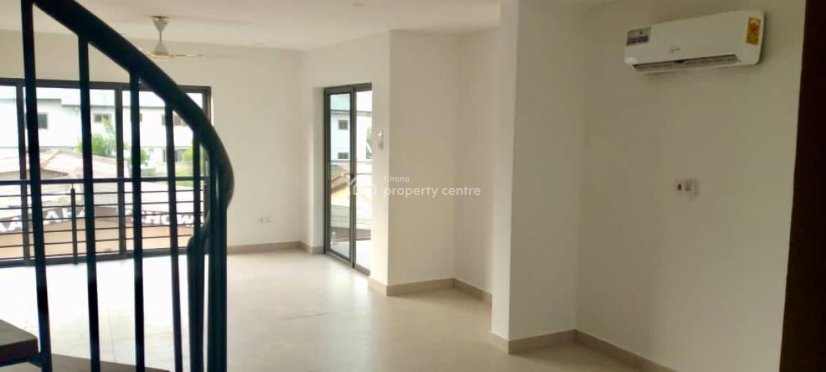 3 Bedroom Loft, Mahama Road, East Airport, Airport Residential Area, Accra, Terraced Duplex for Rent