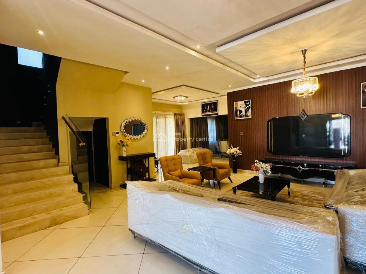 5 Bedroom House, East Airport, Airport Residential Area, Accra, Detached Bungalow for Sale