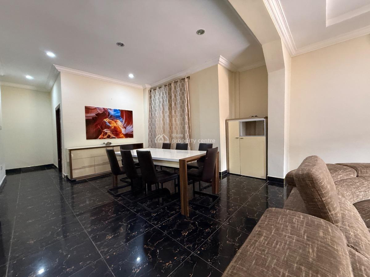 Furnished 4 Bed Duplex with Study in a Gated Community with Pool, North Ridge, Accra, Detached Duplex for Rent