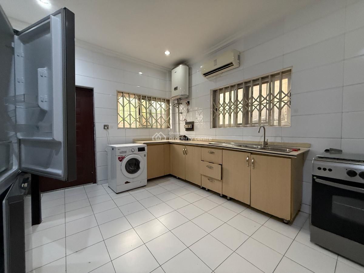 Furnished 4 Bed Duplex with Study in a Gated Community with Pool, North Ridge, Accra, Detached Duplex for Rent