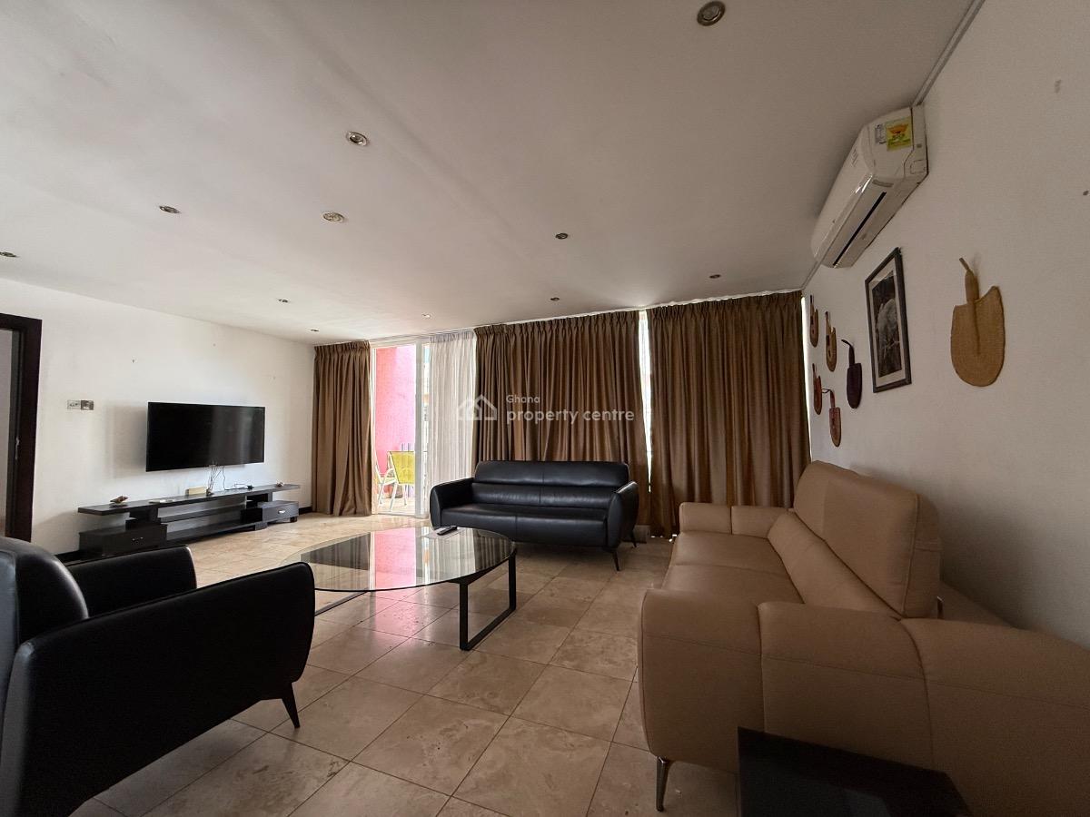 Furnished 2 Bedroom Apartment with Swimming Pool and Gym, North Ridge, Accra, Apartment for Rent