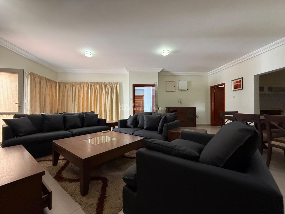 Furnished 3 Bedroom Apartment with Swimming Pool and Gym, North Ridge, Accra, Apartment for Rent