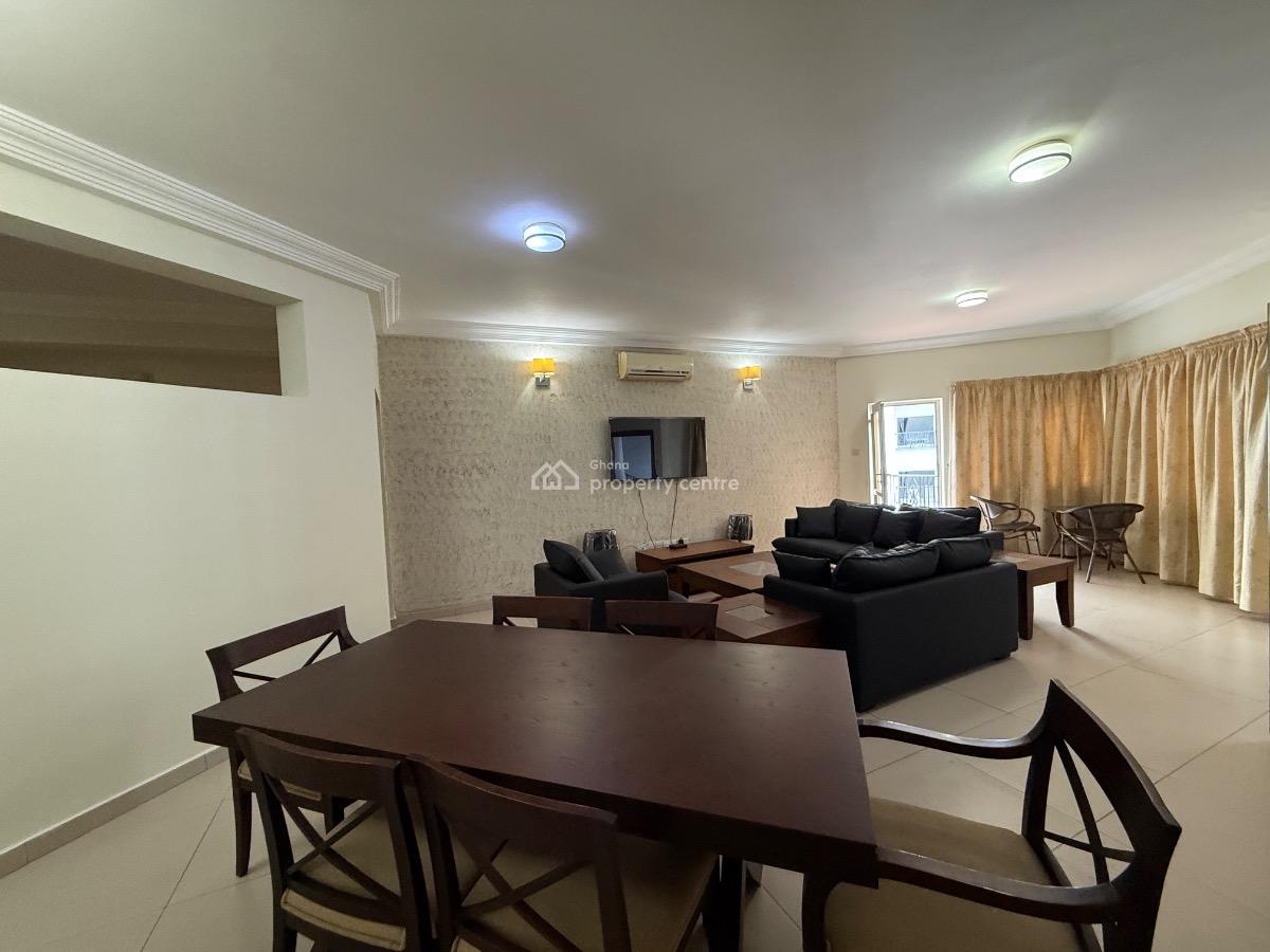 Furnished 3 Bedroom Apartment with Swimming Pool and Gym, North Ridge, Accra, Apartment for Rent