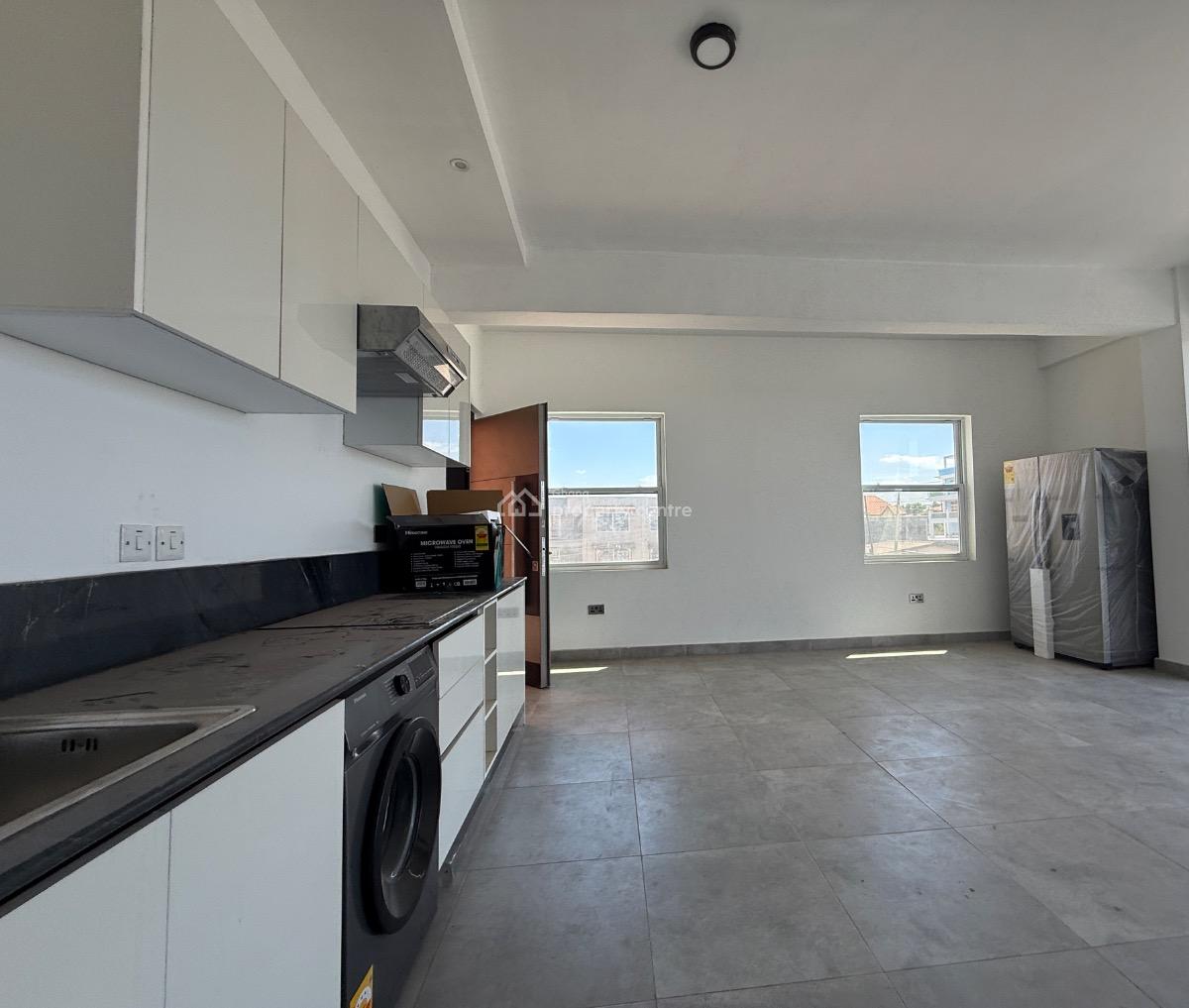 Serviced 1 Bedroom Apartment, East Airport, Airport Residential Area, Accra, Mini Flat for Rent