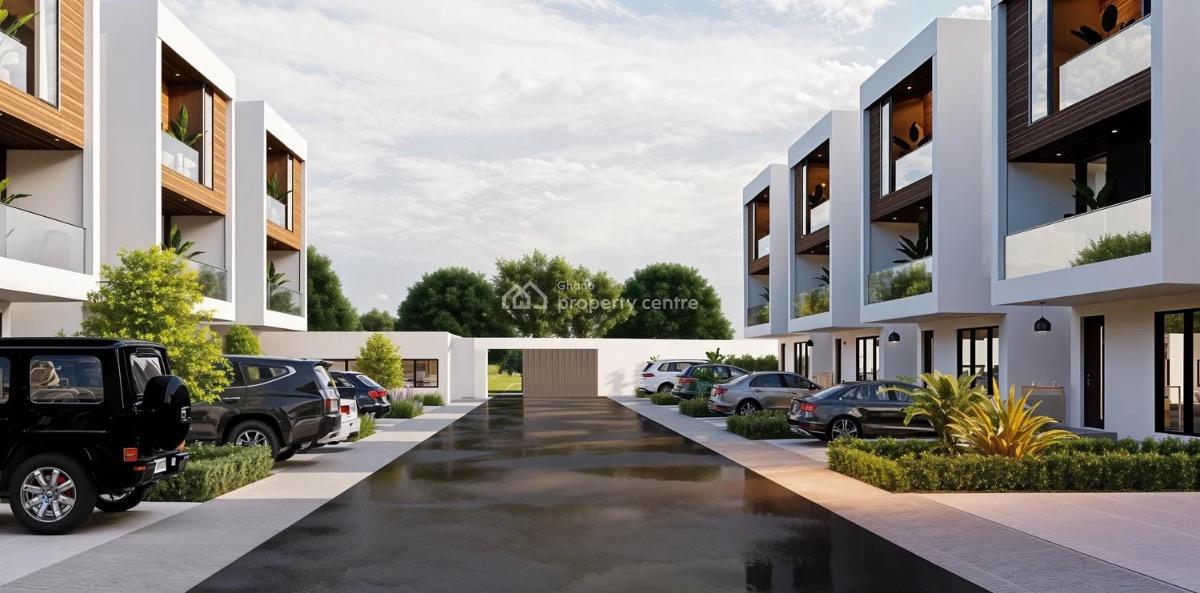 4 Bedroom Townhouse with Staff Quarters in a Gated Community, Tesano, Accra, Townhouse for Sale