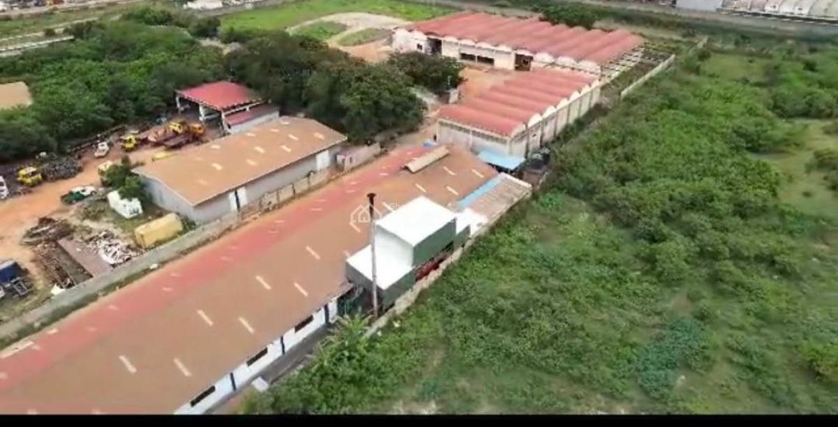 Tema Harbor 4. 1 Acres of Land / 3500 Square Meter Warehouse, Harbor, Tema, Accra, Warehouse for Sale