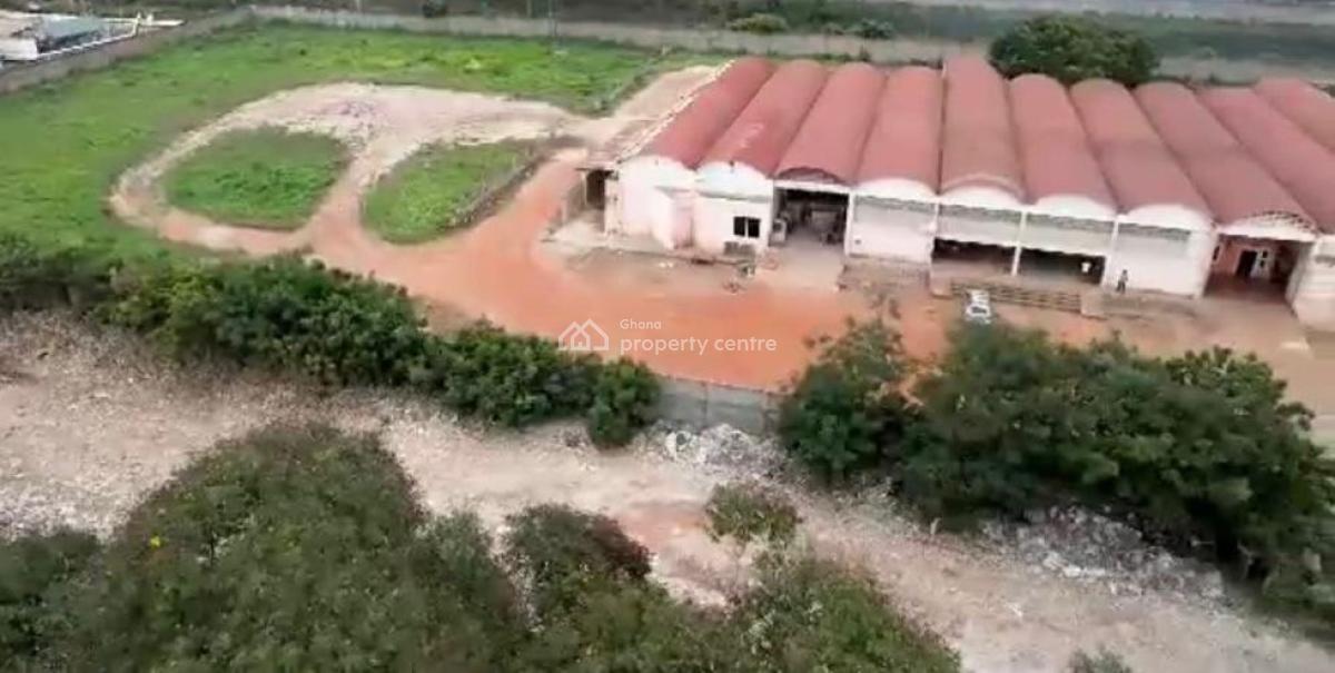 Tema Harbor 4. 1 Acres of Land / 3500 Square Meter Warehouse, Harbor, Tema, Accra, Warehouse for Sale