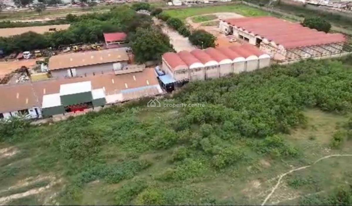 Tema Harbor 4. 1 Acres of Land / 3500 Square Meter Warehouse, Harbor, Tema, Accra, Warehouse for Sale