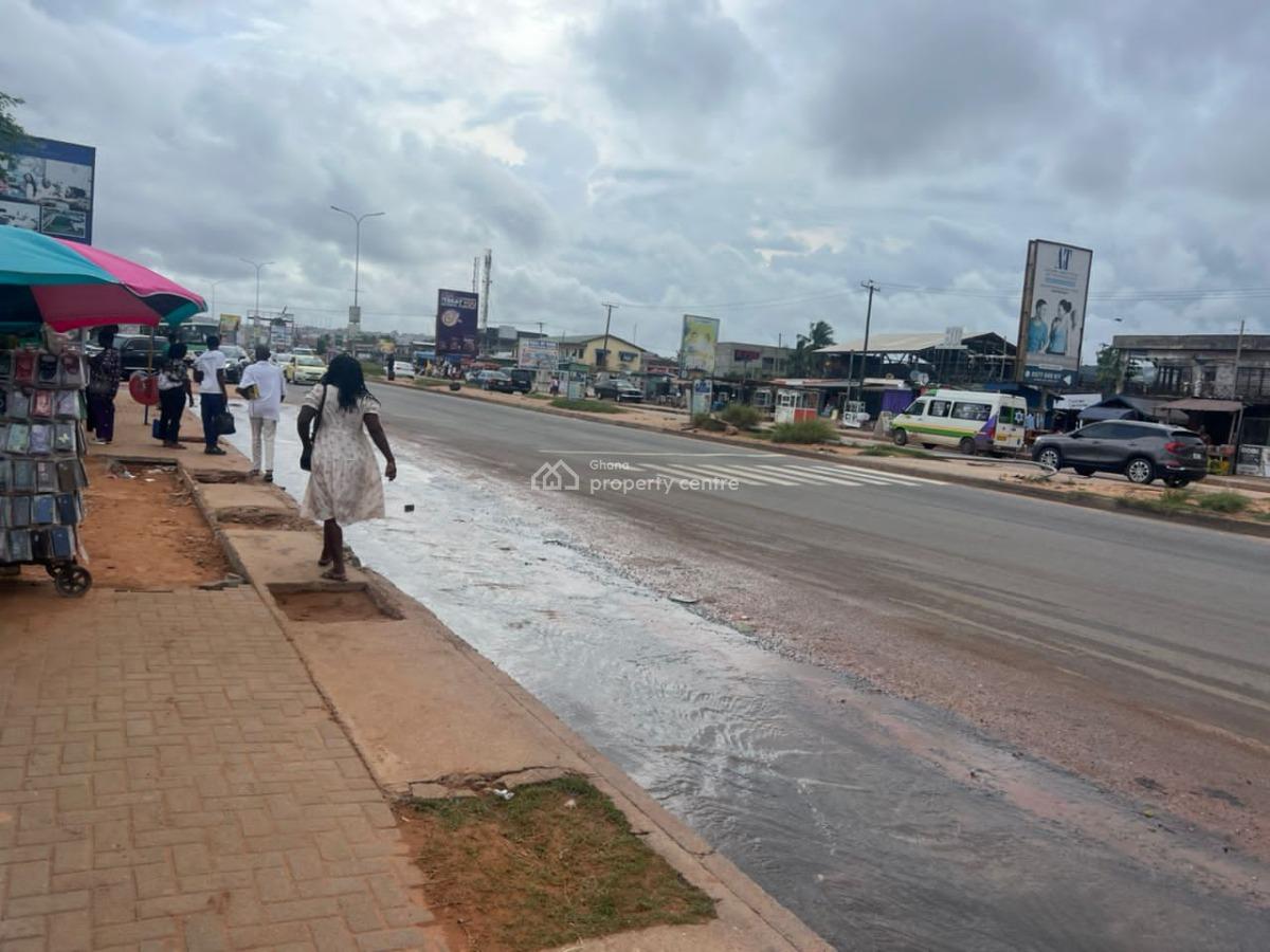 Roadside Titled 3 Bedroom on Almost 2 Plots, Scc Old Barrier, Weija, Ga South Municipal, Accra, Detached Bungalow for Sale