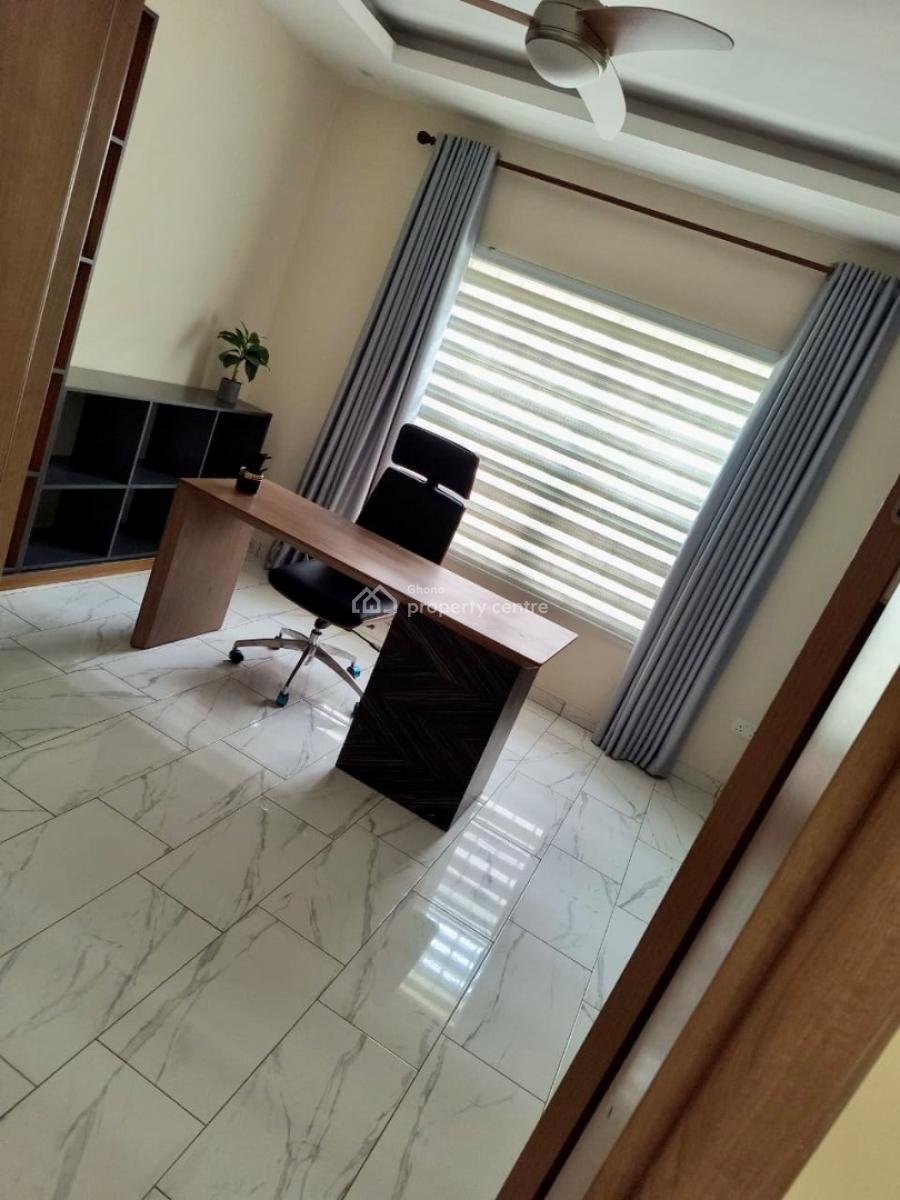 Furnished 4 Bedroom Duplex with Study and Staff Quarters, Adjiringanor, East Legon, Accra, Detached Duplex for Sale