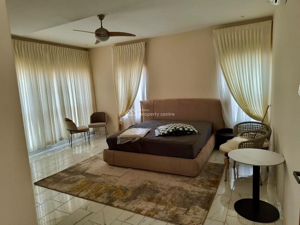 Furnished 4 Bedroom Duplex with Study and Staff Quarters, Adjiringanor, East Legon, Accra, Detached Duplex for Sale