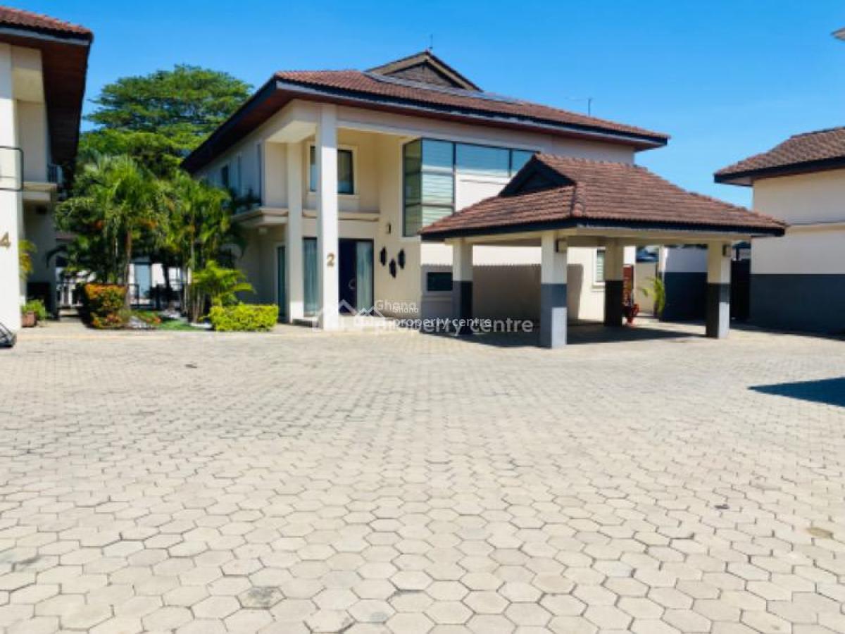 4 Bedroom Townhouse with Private Swimming Pool in a Gated Community, Airport Residential Area, Accra, Townhouse for Rent