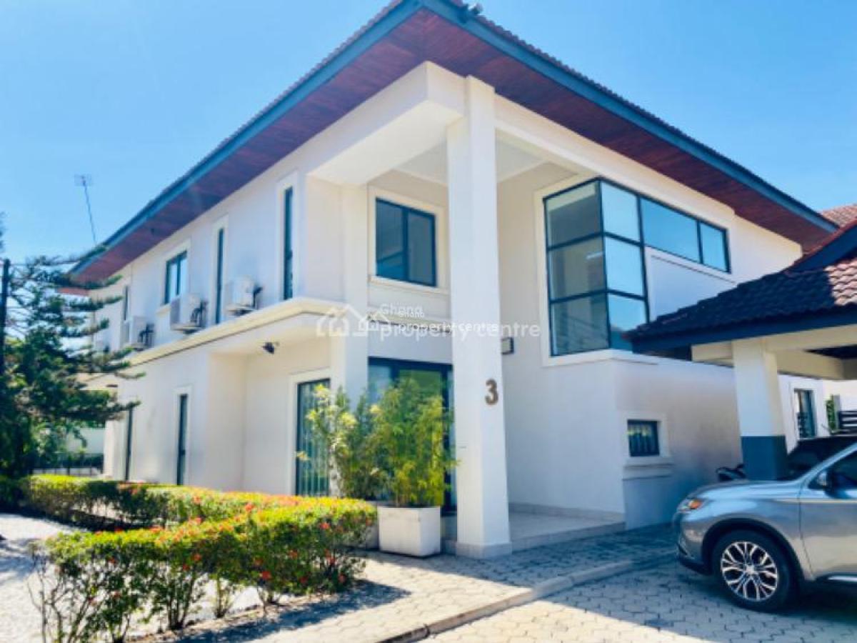 4 Bedroom Townhouse with Private Swimming Pool in a Gated Community, Airport Residential Area, Accra, Townhouse for Rent