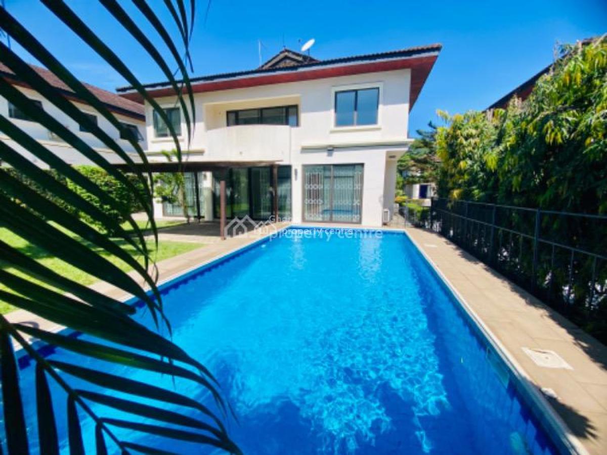 4 Bedroom Townhouse with Private Swimming Pool in a Gated Community, Airport Residential Area, Accra, Townhouse for Rent