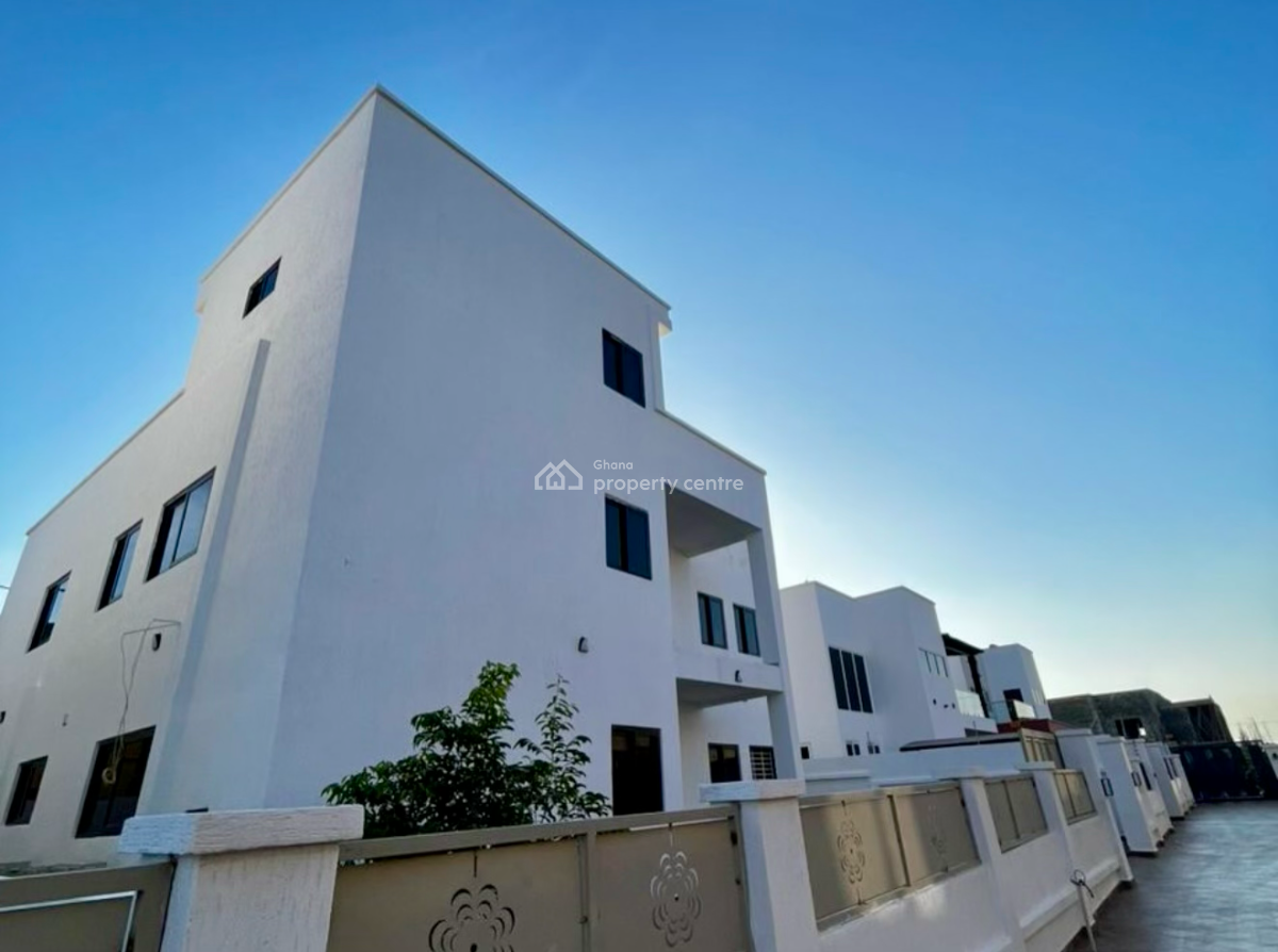 4 Bedroom Duplex with Staff Quarters in a Gated Community, Adjiringanor, East Legon, Accra, Detached Duplex for Sale