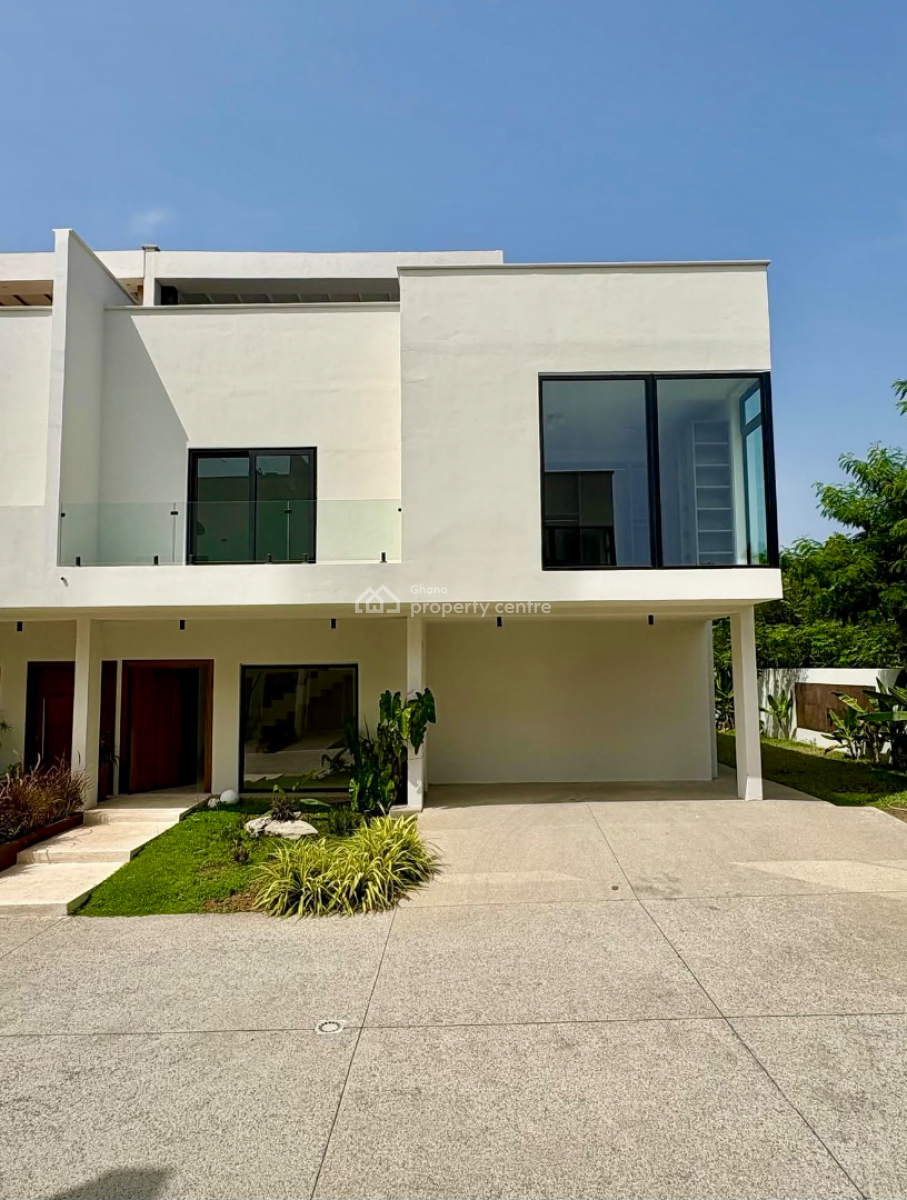 4 Bedroom Townhouse with Staff Quarters in a Gated Community, Cantonments, Accra, Townhouse for Sale