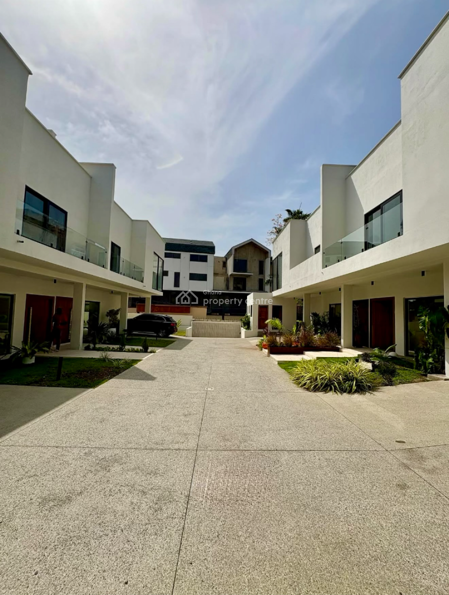 4 Bedroom Townhouse with Staff Quarters in a Gated Community, Cantonments, Accra, Townhouse for Sale