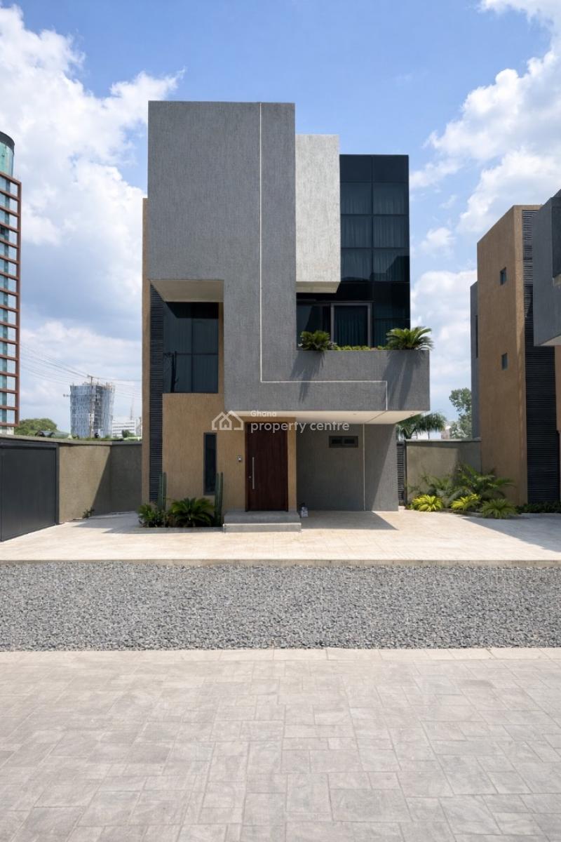4 Bedroom Townhouse with Private Pool in a Gated Community, West Airport, Airport Residential Area, Accra, Townhouse for Sale