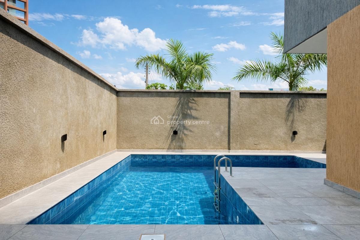 4 Bedroom Townhouse with Private Pool in a Gated Community, West Airport, Airport Residential Area, Accra, Townhouse for Sale